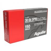 Aguila Ammunition .30-06 Springfield Rifle Ammo - 150 Grain | Soft Point | 200rd Case - 30-06 Sprg