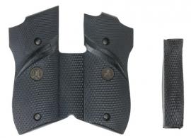 Pachmayr 03306 Signature Grip Wraparound Checkered Black Rubber with Backstrap & Finger Grooves for S&W 39, 439, 639 - 34