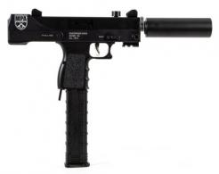 MasterPiece Arms Defender Top Cocking Semi Auto Pistol, 9mm, 4.5" Threaded Barrel, Black, 30 Rounds - MPA30T MasterPiece Arms Defender Top Cocking Semi Auto Pistol, 9mm, 4.5" Threaded Barrel, Black, 30 Rounds - MPA30T
