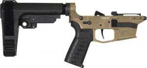 LOWER GROUP PISTOL BANSHEE ZEROED TRIGGER RIPBRACE MK10 COYOTE TAN - 10CA3F6-CT
