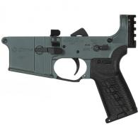 LOWER GROUP PISTOL BANSHEE MK4 .22 LR PIC RAIL END CAP CHARCOAL GREEN - 22CA3BB-CG