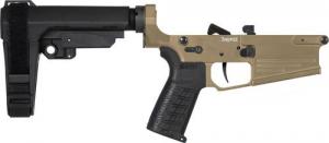 LOWER GROUP PISTOL BANSHEE ZEROED TRIGGER RIPBRACE MK3 COYOTE TAN - 38CA36B-CT