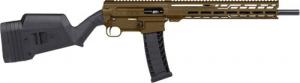 RIFLE DISSENT BR4 9MM 16.1IN EMPIRE PROFILE NON-THREADED MIDNIGHT BRONZE - 94A610F-MB