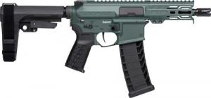 PISTOL BANSHEE FIXED EJECTOR MK4 9MM 5IN CHARCOAL GREEN - 94AD90F-CG