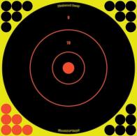 SHOOTNC  SELF-ADHESIVE TARGETS 12" BULL'S-EYE, 10 PACK - BULK UNPACKAGED - BC-BC12INBULK