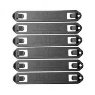 SPEED CLIPS SIX PACK - BLACK - 38C906BK
