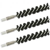 3/PK NYLON RIFLE BRUSH .35 CAL / 9MM - BTNR-35-003