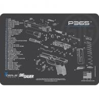 SIG SAUER P365 SCHEMATIC PROMAT - HM-SIG-365-SCH-GRY