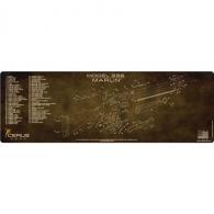 MARLIN MODEL 336 SCHEMATIC RIFLE PROMAT - VINTAGE BROWN - RM-MRL-336-SCH-VBRN
