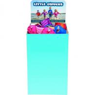 FULL THROTTLE CHILD LITTLE DIPPERS VESTS BIN - ASSORTED COLORS, 24 PC - 104490-900-001-18B