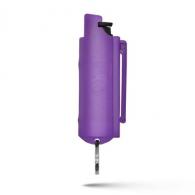PEPPER SPRAY KEYCHAIN WITH BELT CLIP - PURPLE, QUICK ACTION - PS-GDQA-PR PEPPER SPRAY KEYCHAIN WITH BELT CLIP - PURPLE, QUICK ACTION - PS-GDQA-PR