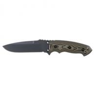 EX-F01 FIXED BLADE KNIFE - PLAIN EDGE, DROP POINT, 5.5" - 35178