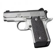 PIRANHA G10 GRIP PANELS KIMBER - MICRO 9, BLACK/GREY - 39127