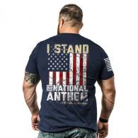 MEN'S I STAND T-SHIRT - MIDNIGHT NAVY - SMALL - STANDV2-TS-MIDNIGHTN