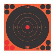 12IN ORANGE BULLSEYE TARGET 12PK - 12B-ORNGE-12PK 12IN ORANGE BULLSEYE TARGET 12PK - 12B-ORNGE-12PK