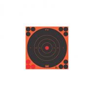SPLATTER Round 8IN ORANGE BULLSEYE TARGET - 30 QTY Pack - 8B-ORNG-30PK SPLATTER Round 8IN ORANGE BULLSEYE TARGET - 30 QTY Pack - 8B-ORNG-30PK
