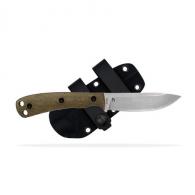 SKT ASCENT KNIFE - OD, DROP POINT, PLAIN EDGE, 3.6" BLADE, G10 HANDLE - SKT-ASC-REG-SW-ODG10