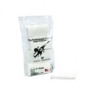 SHOTGUN CLEANING PATCHES - WHITE, 12/16/20 GAUGE, COTTON KNIT, 3" X 3", 85/PK - 15