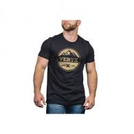 TRI-PEAK TEE - DARK GRAY, SMALL - F1 VTX9037 NA SMALL