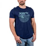 PEAK ASSAULT GRAPHIC TEE - BLUE, XL - F1 VTX9039 NA XLARGE