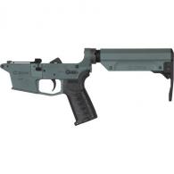 LOWER GROUP RESOLUTE MIL-SPEC TRIGGER MK57 CHARCOAL GREEN - 57CA395-CG