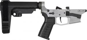LOWER GROUP PISTOL BANSHEE ZEROED TRIGGER RIPBRACE MK17 TITANIUM - 92CA3AB-TI