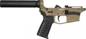 LOWER GROUP, PISTOL, BANSHEE - COYOTE TAN, PISTOL TUBE, MK10, MIL-SPEC TRIGGER - PE-10CA3B9-CT