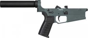 LOWER GROUP, PISTOL, BANSHEE - CHARCOAL GREEN, PISTOL TUBE, MK3/.308WIN, MIL-SPEC TRIGGER - PE-38CA374-CG