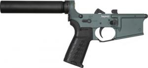 LOWER GROUP, PISTOL, BANSHEE - CHARCOAL GREEN, PISTOL TUBE, MK4, MIL-SPEC TRIGGER - PE-55CA3D7-CG
