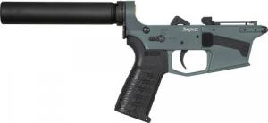 LOWER GROUP, PISTOL, BANSHEE - CHARCOAL GREEN, PISTOL TUBE, MK57, MIL-SPEC TRIGGER - PE-57CA3A7-CG