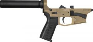 LOWER GROUP, PISTOL, BANSHEE - COYOTE TAN, PISTOL TUBE, MK17, MIL-SPEC TRIGGER - PE-92CA387-CT