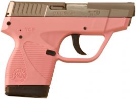 Taurus 732 TCP .32 ACP 3.3" Pink Frame, Stainless - 1732039P Taurus 732 TCP .32 ACP 3.3" Pink Frame, Stainless - 1732039P