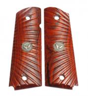 Wilson Combat Cocobolo Side Panel Grips Cocobolo Star - 351MFS Wilson Combat Cocobolo Side Panel Grips Cocobolo Star - 351MFS