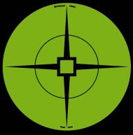 World Of Target Target Spots Green 10 Per Pack - 33936 World Of Target Target Spots Green 10 Per Pack - 33936