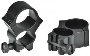 Redfield Aluminum See Thru Rings w/Matte Black Finish