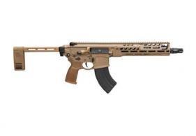 Sig Sauer MCX Pistol 7.62x39 IR 11.5" FDE, 28+1 - PMCX-762R-11B-IR