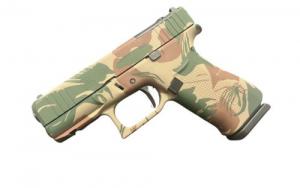 GLOCK 43X MOS RHODESIAN BRUSH STROKE FS 9MM PISTOL 3.39" FXD 5.5lb 2-10RD MAGS GLOCK 43X MOS RHODESIAN BRUSH STROKE FS 9MM PISTOL 3.39" FXD 5.5lb 2-10RD MAGS