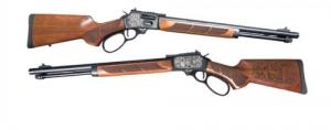 SMITH & WESSON 1854 ENGRAVED MOUNTAIN LION WALNUT 357 MAG 19.25" 10RD - 13810LION