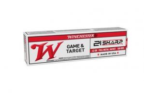 Winchester Rimfire Ammo 21 SHARP 37 gr. FMJ 100 rd. - USA21 Winchester Rimfire Ammo 21 SHARP 37 gr. FMJ 100 rd. - USA21