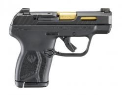 Ruger LCP Max .380 ACP 2.8" Black Slide, Gold Barrel, 10+1 - 13766 Ruger LCP Max .380 ACP 2.8" Black Slide, Gold Barrel, 10+1 - 13766