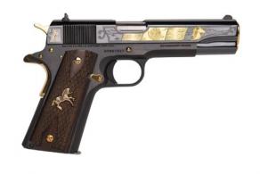 Colt 1911 38sup Blued With Gold Plate 1 Of 300 El Orgullo De Mexico - CNCELORG Colt 1911 38sup Blued With Gold Plate 1 Of 300 El Orgullo De Mexico - CNCELORG