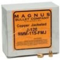 9mm-115-FMJ 500ct bullets