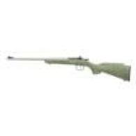 Crickett .22 LR Stnls Green w/Blk Web Syn Stock Crickett .22 LR Stnls Green w/Blk Web Syn Stock