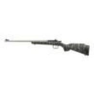 Crickett .22 LR Stnls Black w/White Web Syn Stock