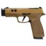 SIG P365 XMACRO TACOPS 9MM 3.7" (4)17rd Stl Mags-2Tone Brown