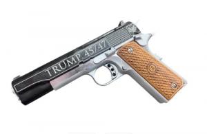 AMERICAN CLASSIC TROPHY 1911 .45 ACP 5" TRUMP GOLDEN ERA BLACK/SILVER 8RD AMERICAN CLASSIC TROPHY 1911 .45 ACP 5" TRUMP GOLDEN ERA BLACK/SILVER 8RD