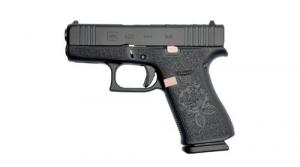 Glock 43x 9mm Black Rose 10rd - UX4350204NBLKR Glock 43x 9mm Black Rose 10rd - UX4350204NBLKR