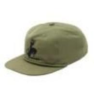 Higdon Bucking Elk Rope Hat Loden