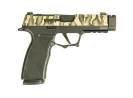 SIG P365 XMACRO TACOPS 9MM 3.7" (4)17rd Stl Mags-Tiger Strip SIG P365 XMACRO TACOPS 9MM 3.7" (4)17rd Stl Mags-Tiger Strip