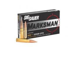SIG SAUER ELITE MATCH .300 Black 220GR OTM 20RD Box